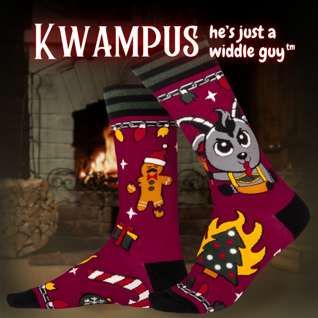 Kwampus Holiday Crew Socks