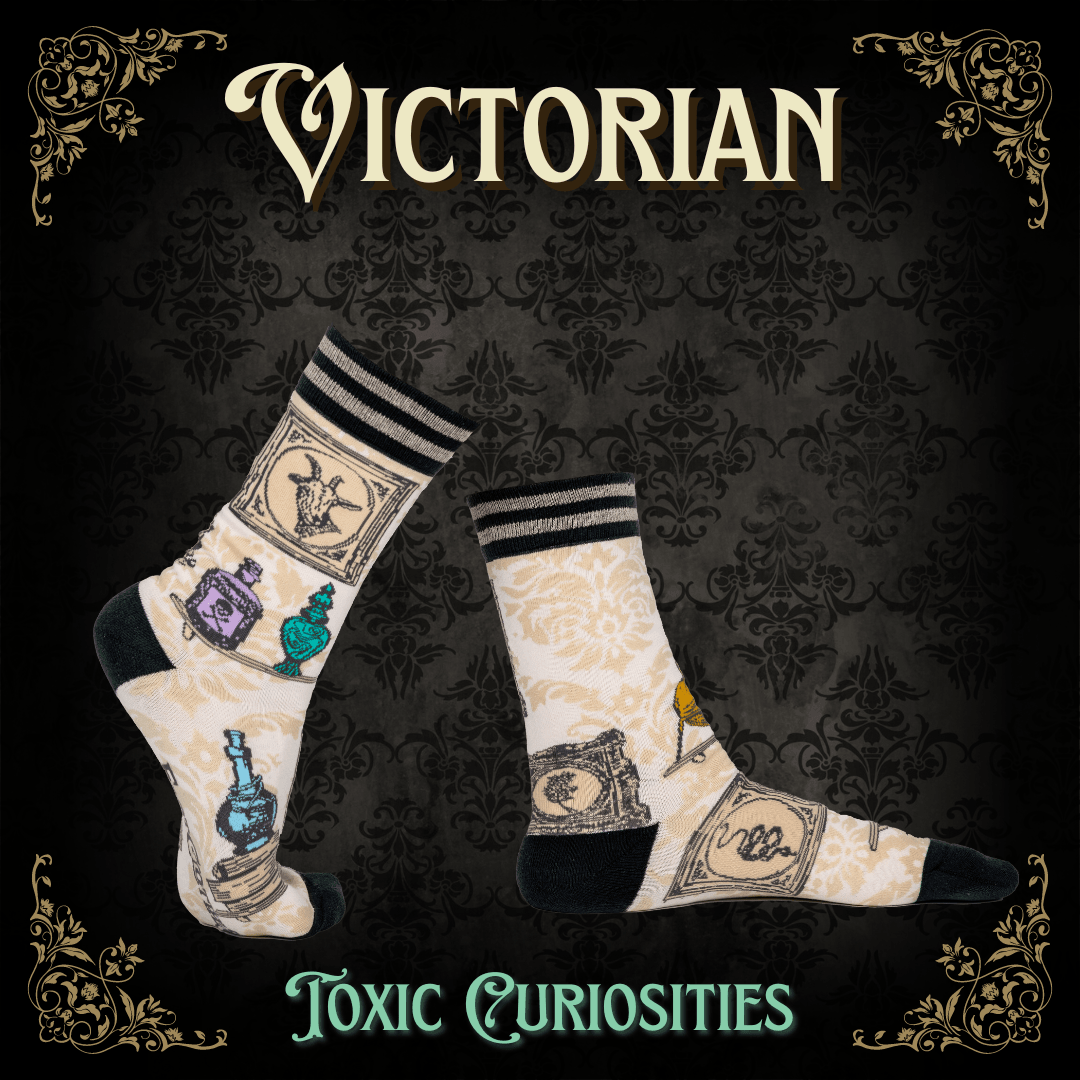 Toxic Curiosities Crew Socks