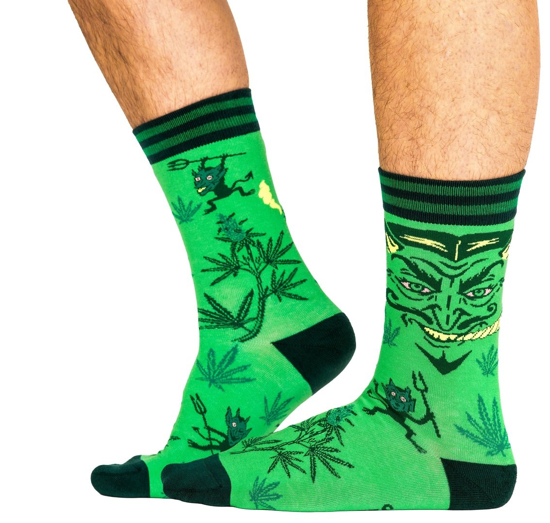 The Devil's Lettuce Crew Socks