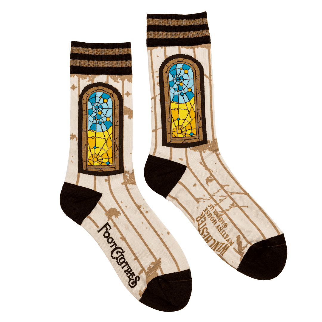 Winchester Mystery House® Spiderweb Window Crew Socks