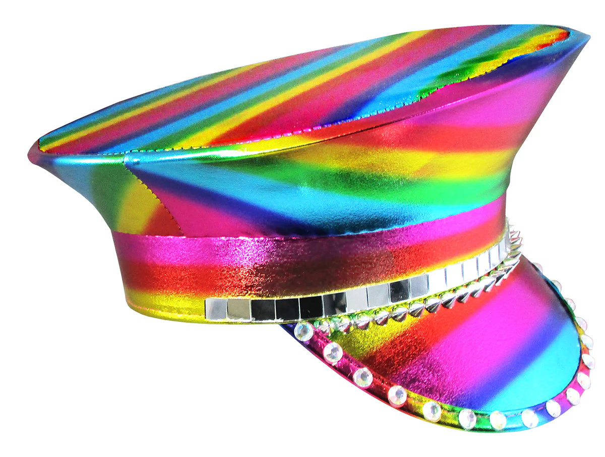 Rainbow Festival Captains Hat