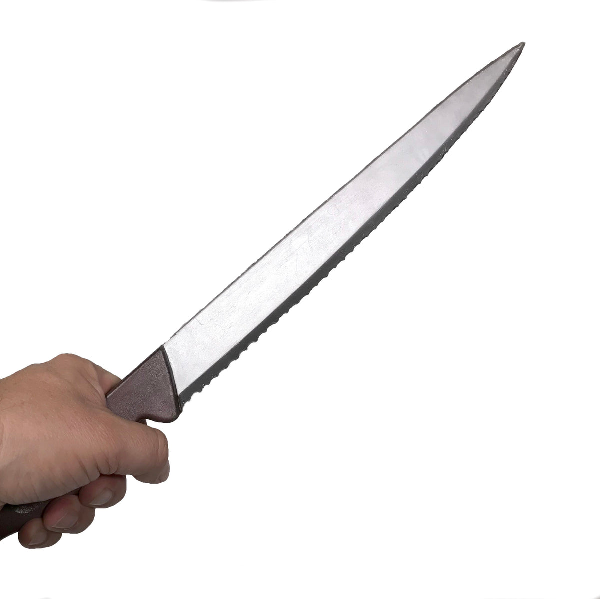 Grand couteau dentelé factice