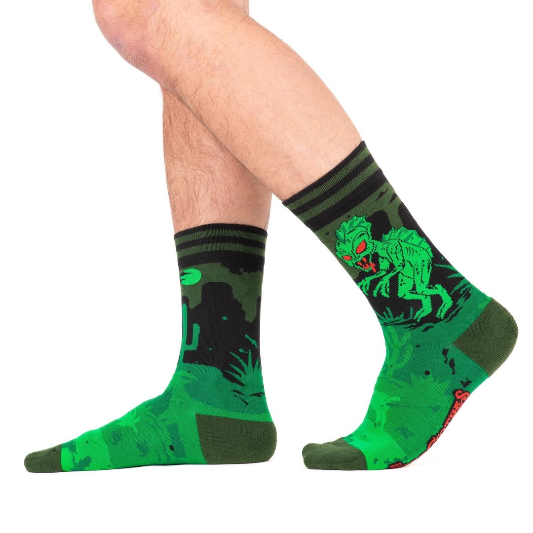 El Chupacabra Crew Socks