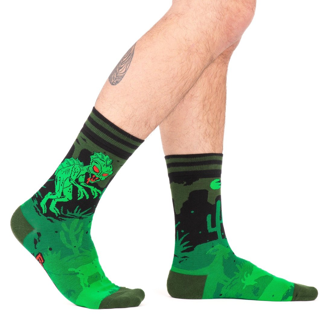 El Chupacabra Crew Socks