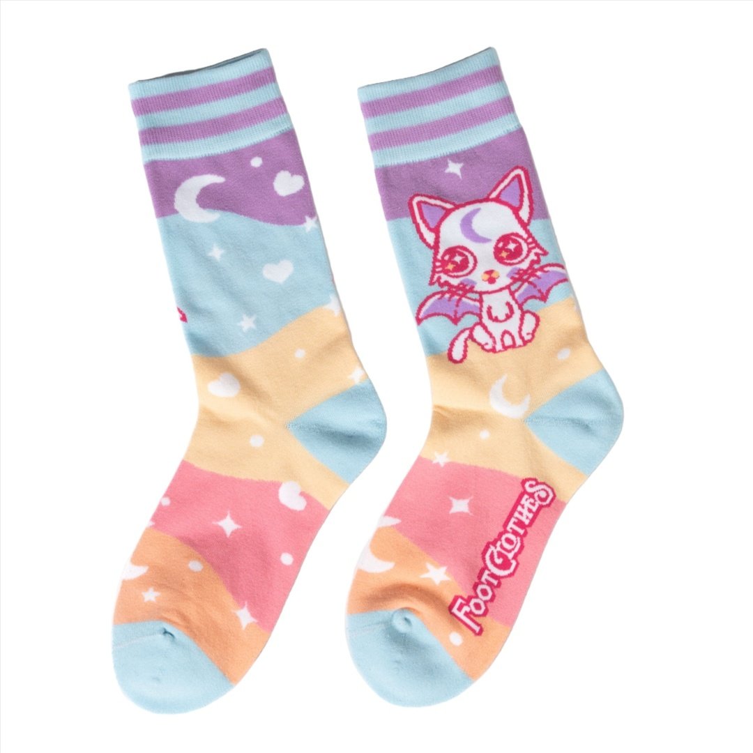 Mystic Kitty Crew Socks