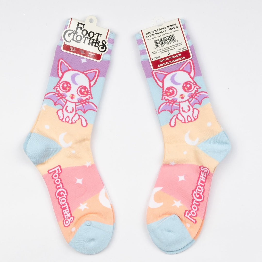 Mystic Kitty Crew Socks