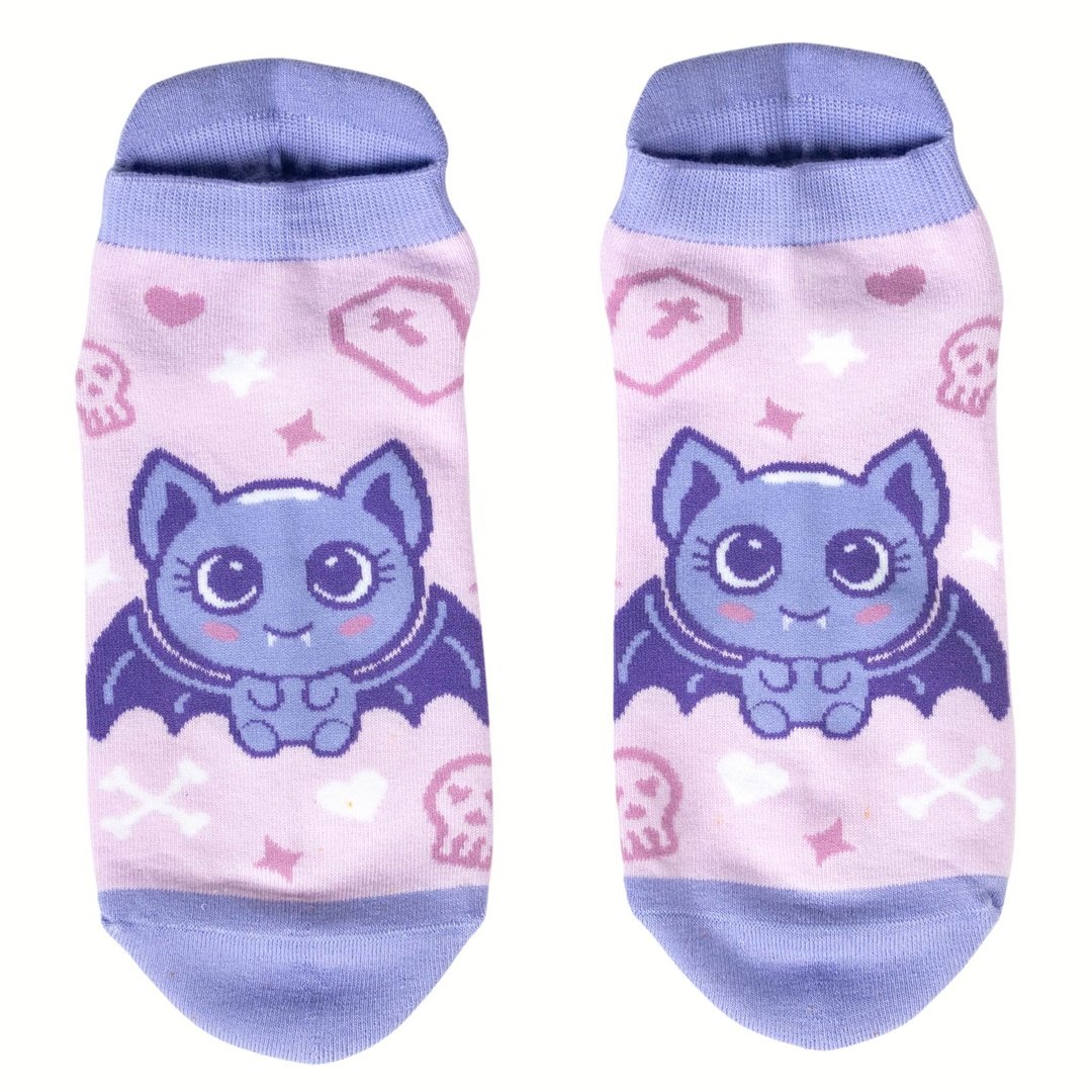 Widdle Bat Guy Ankle Socks