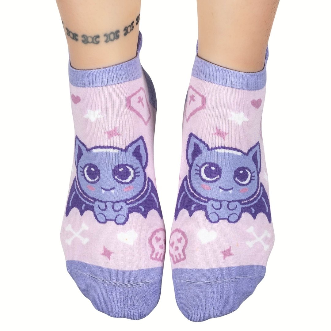 Widdle Bat Guy Ankle Socks