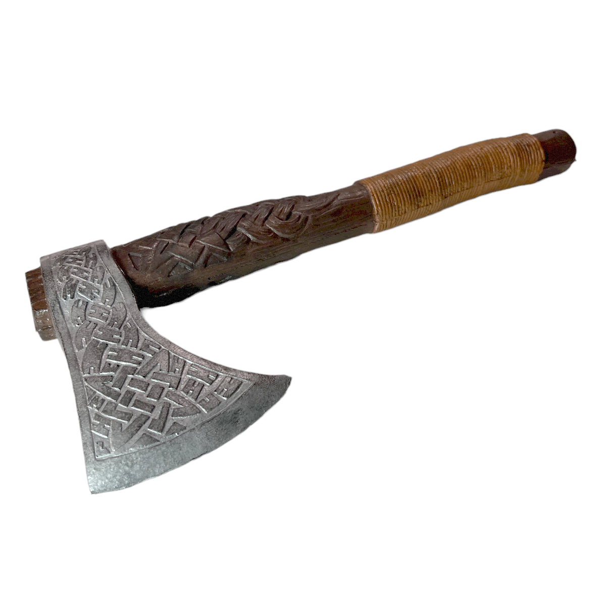 Foam Rubber Throwing Hand Axe - Celtic Norse Viking Style