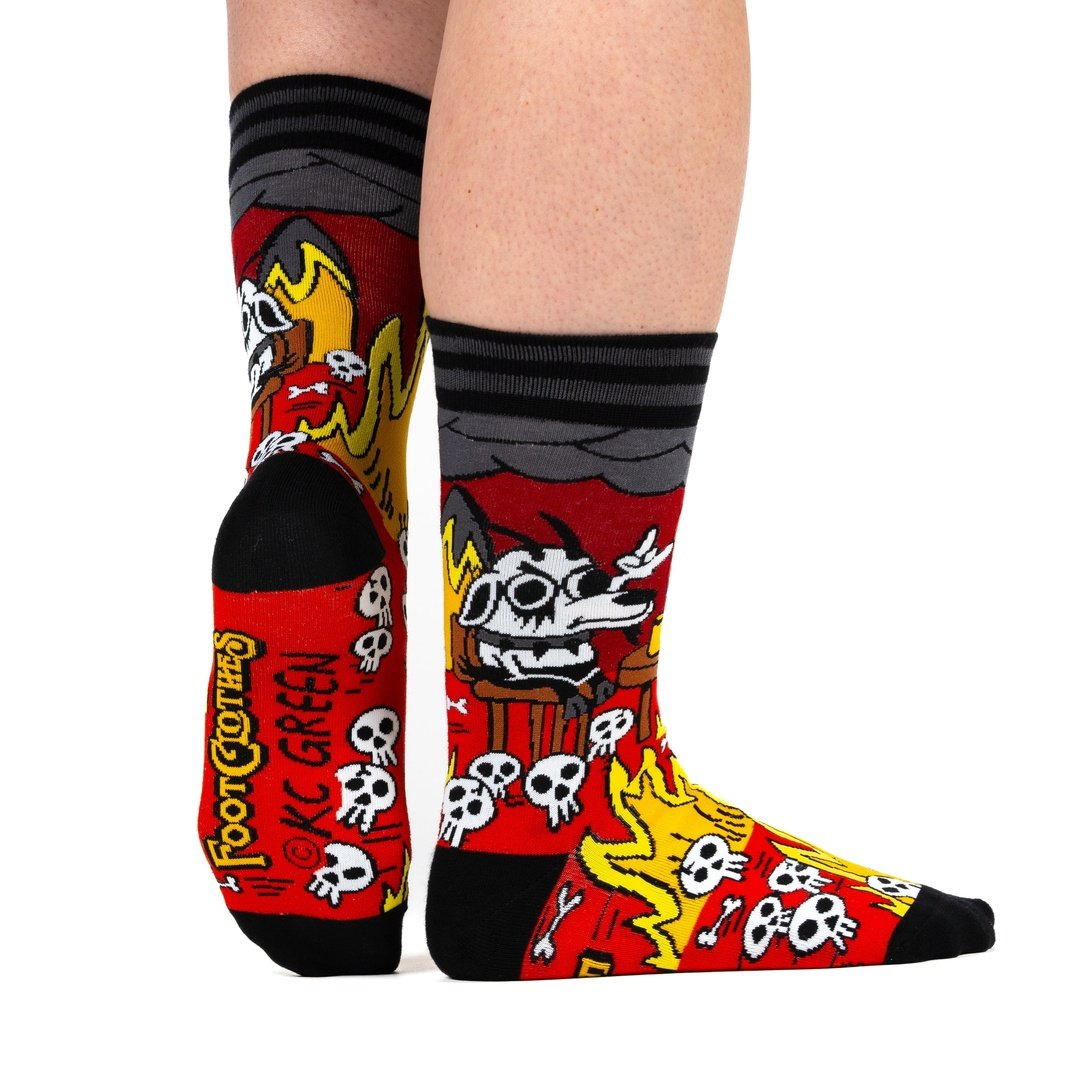 This is Brutal Crew Socks