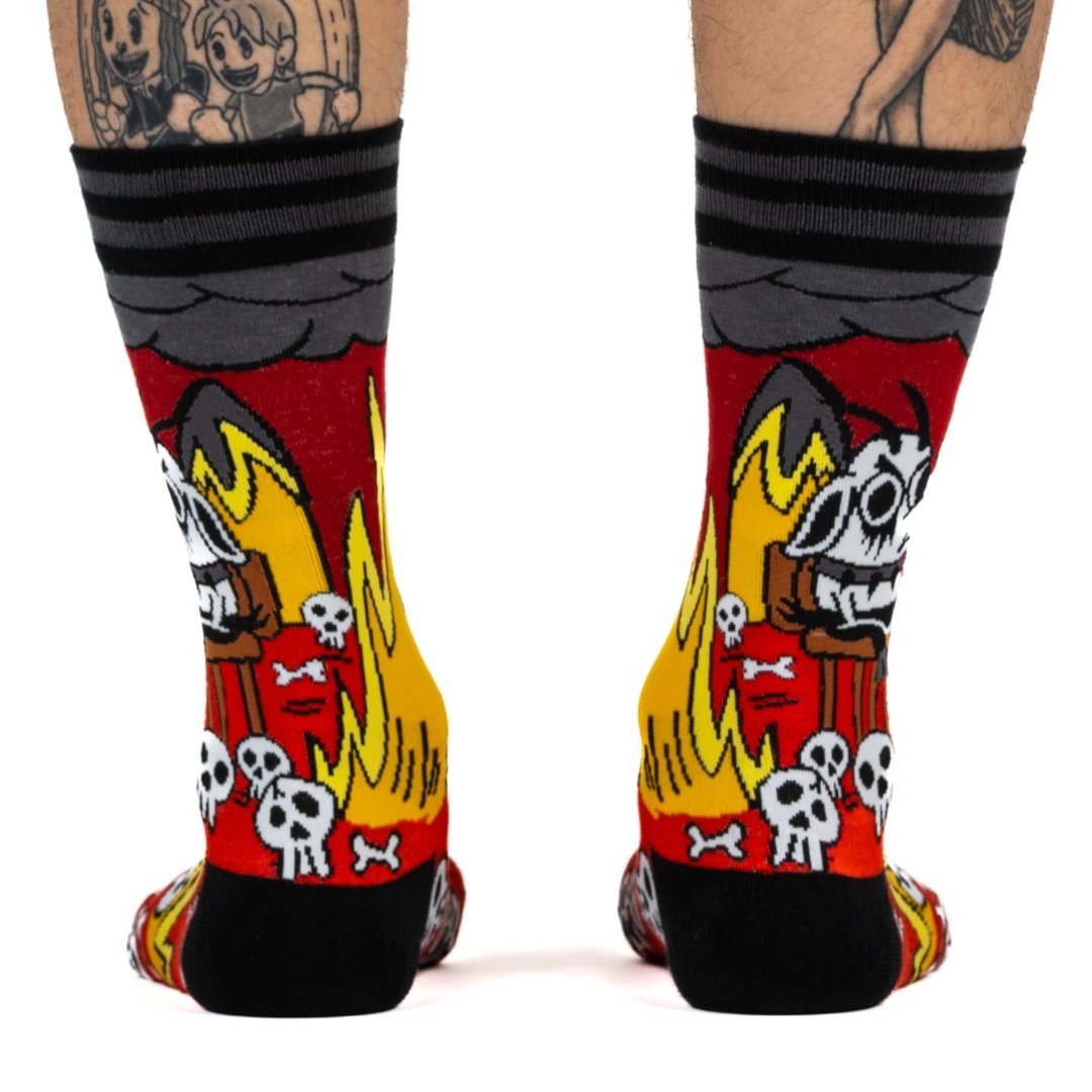 This is Brutal Crew Socks