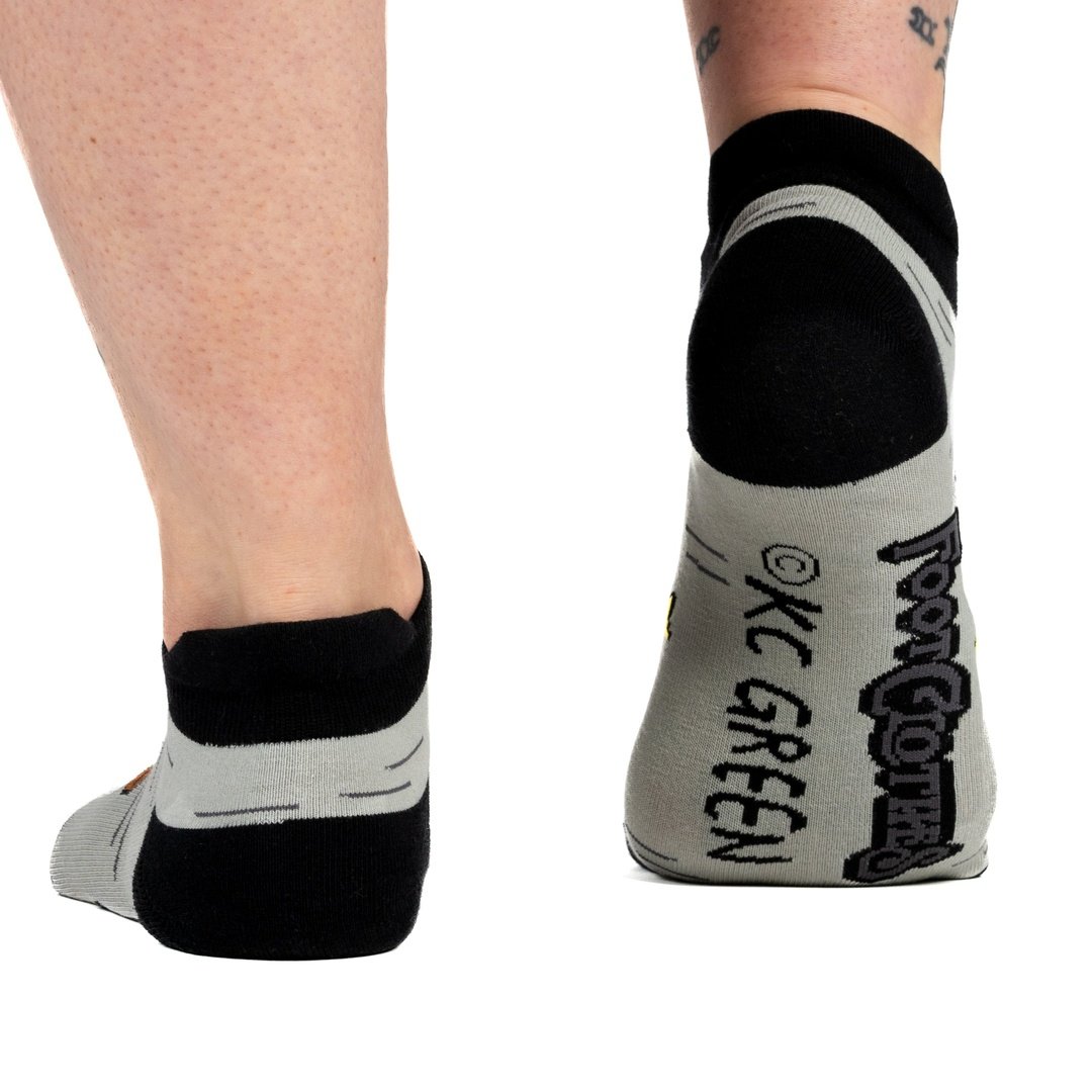 This is Fine: Black Coffee Edition Ankle Socks