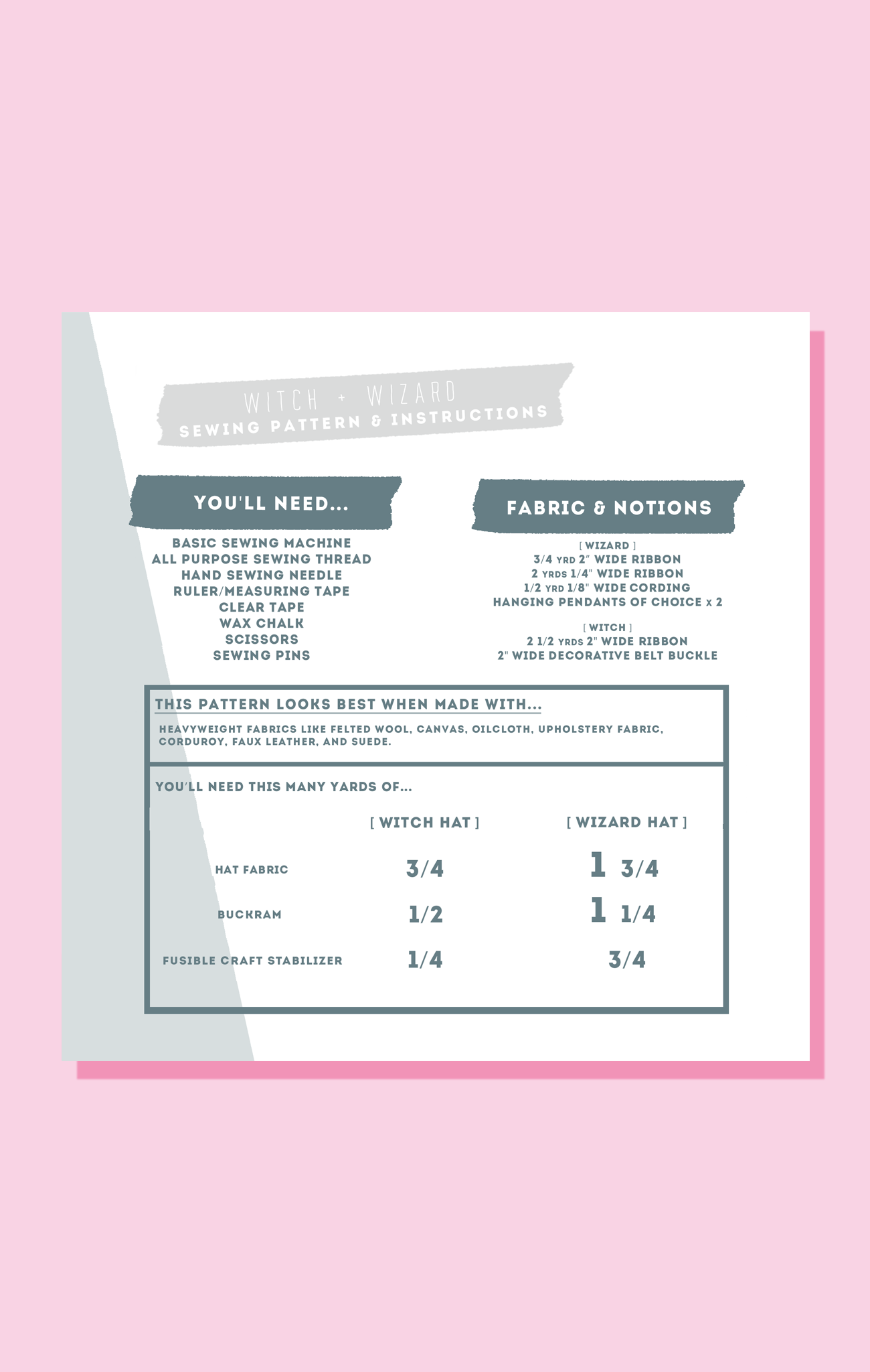 026 // WITCH + WIZARD