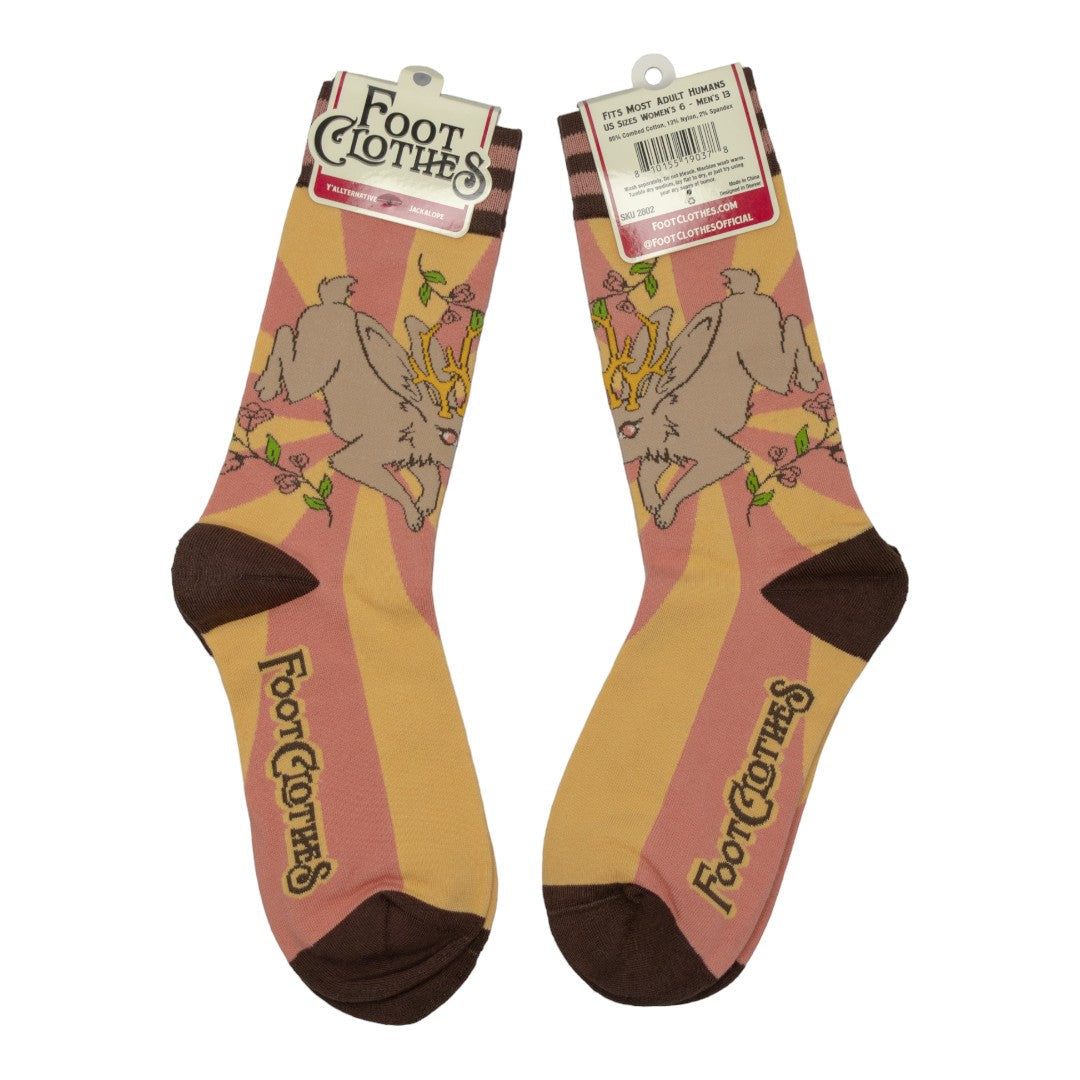 Jackalope Crew Socks