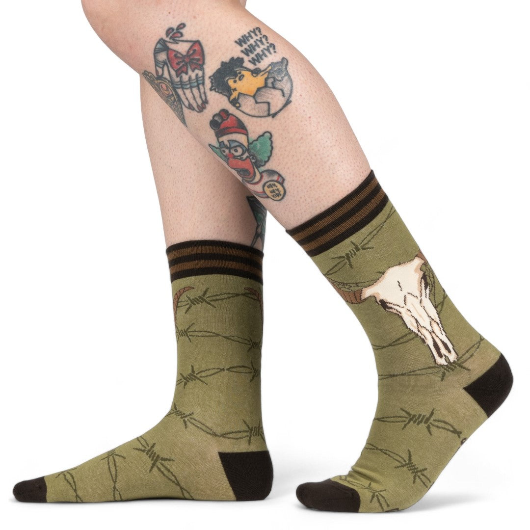 Steerly Departed Crew Socks