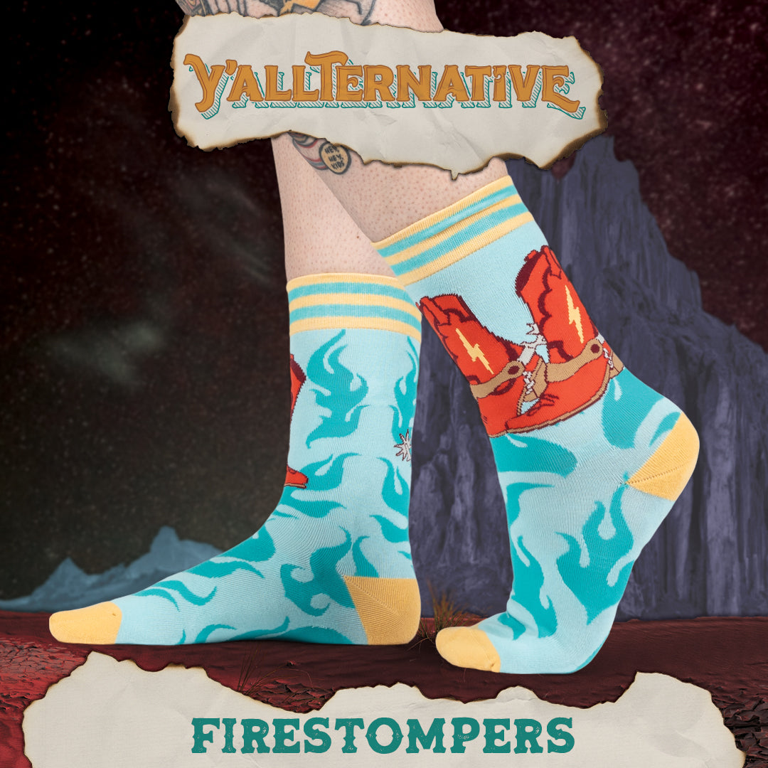 Firestompers Crew Socks