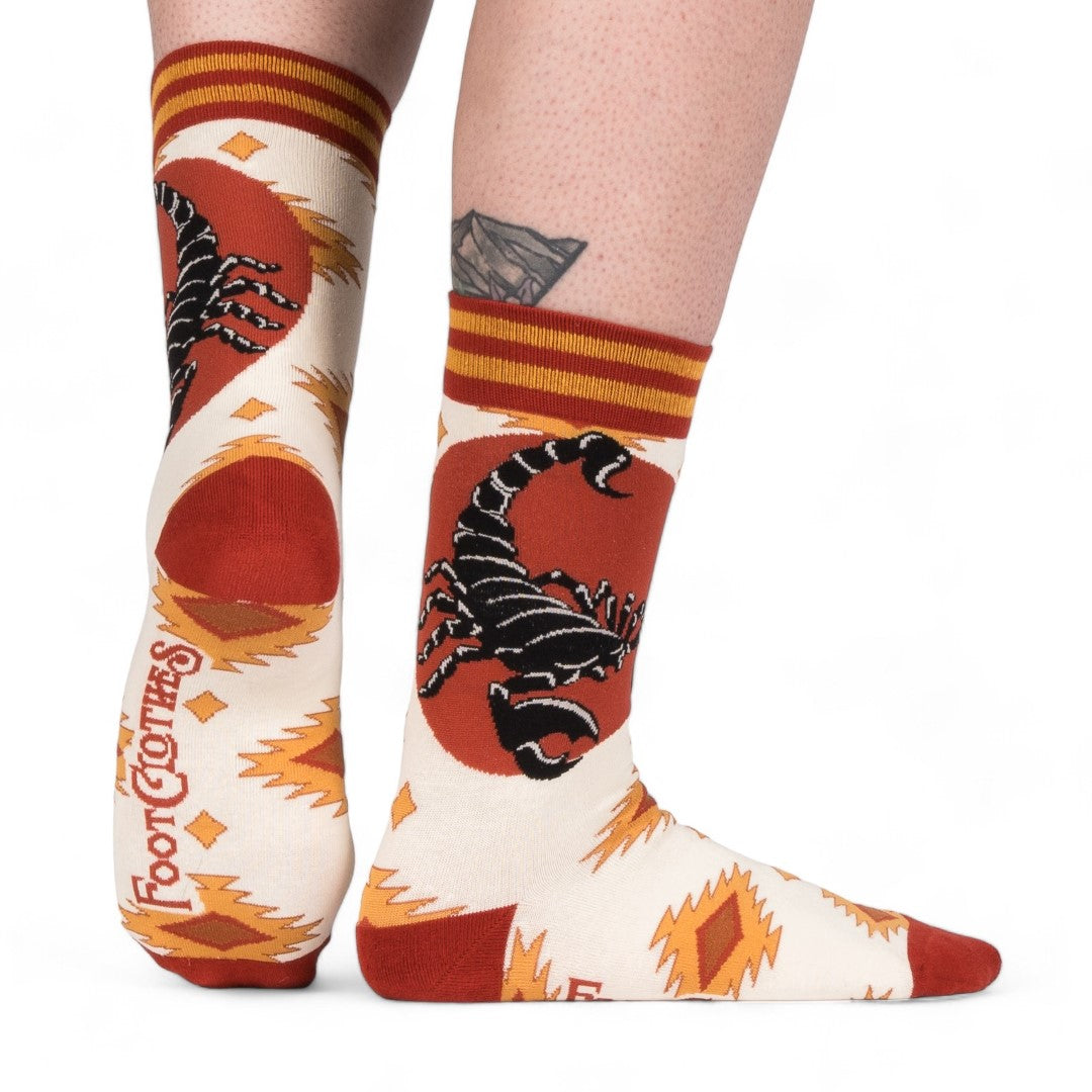 Santa Fe Scorpion Crew Socks