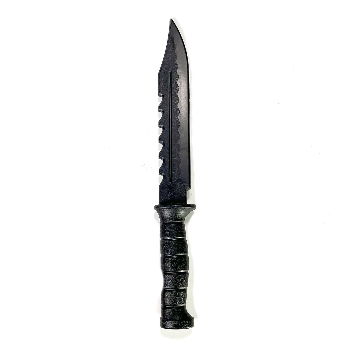 Couteau d'entraînement Rambo tactique à lame fixe de 21 cm avec clip point et style Rambo pour entraînement en polypropylène