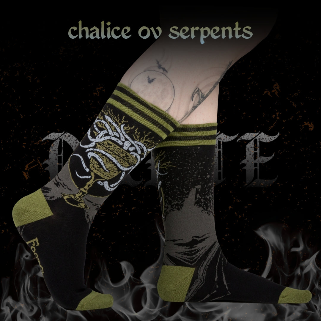 Chalice ov Serpents Crew Socks