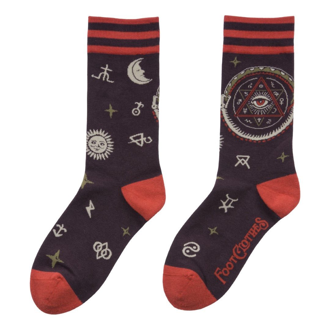 Infernal Alchemy Crew Socks