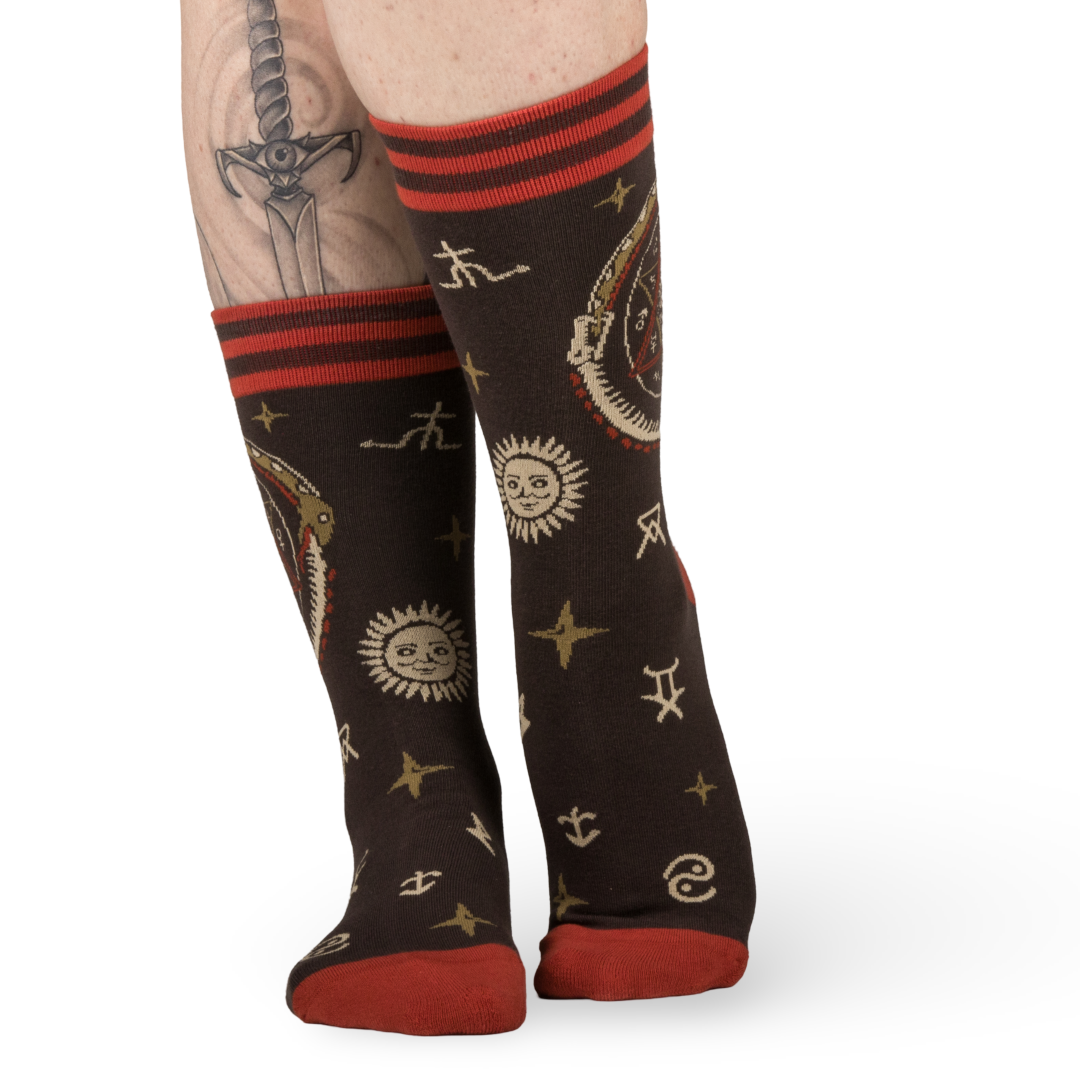 Infernal Alchemy Crew Socks