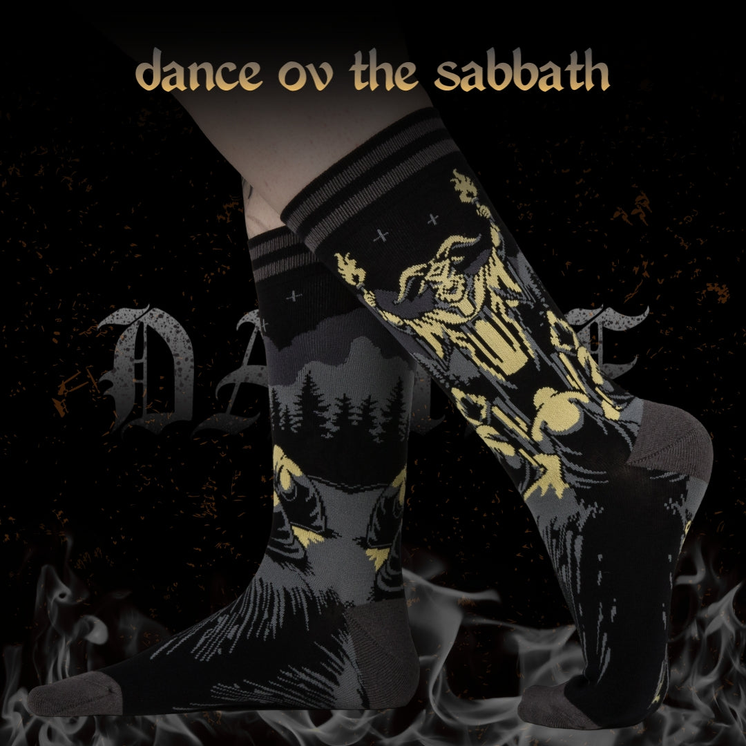 Dance ov the Sabbath Crew Socks