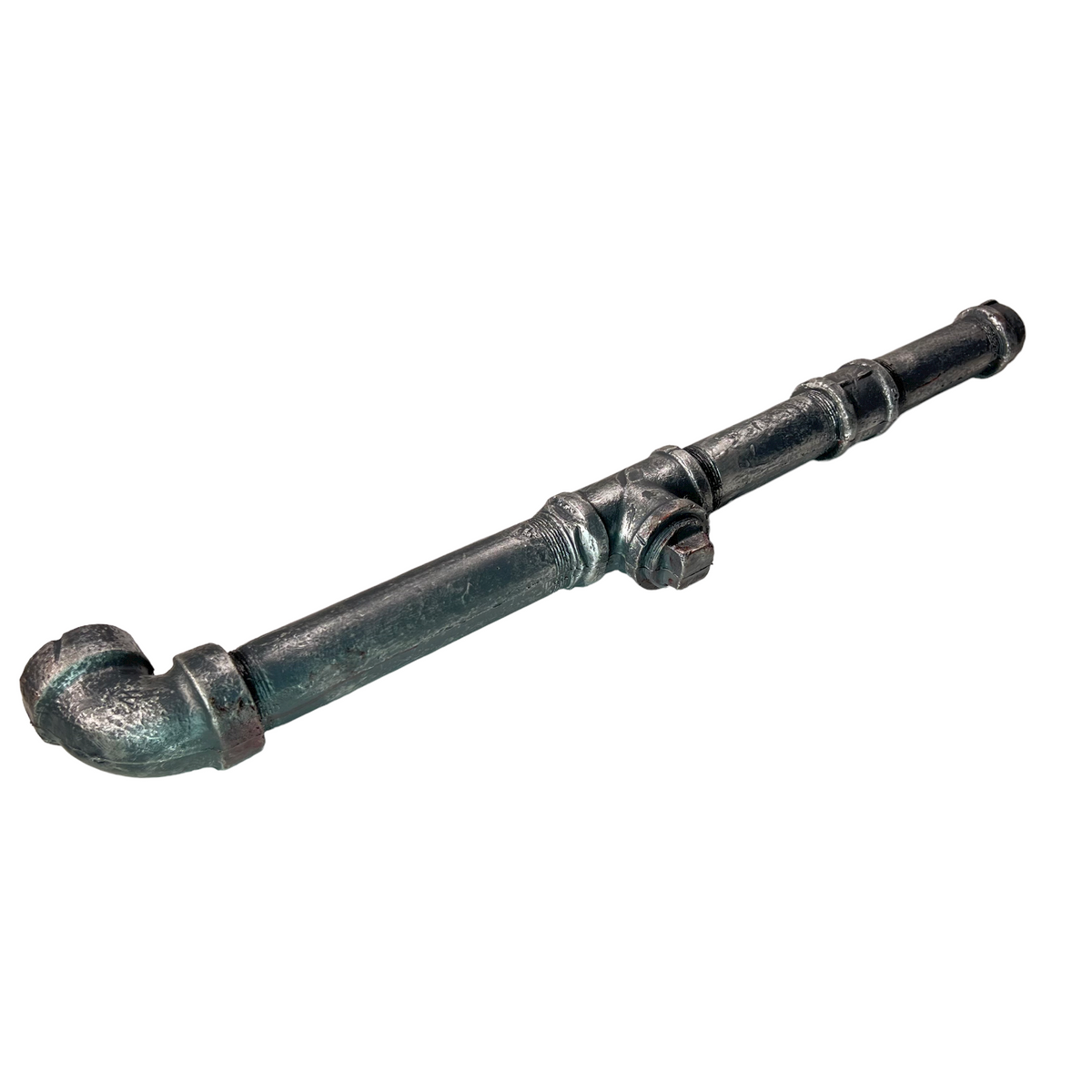 Foam Rubber Metal Pipe with Fittings Action Stunt Prop
