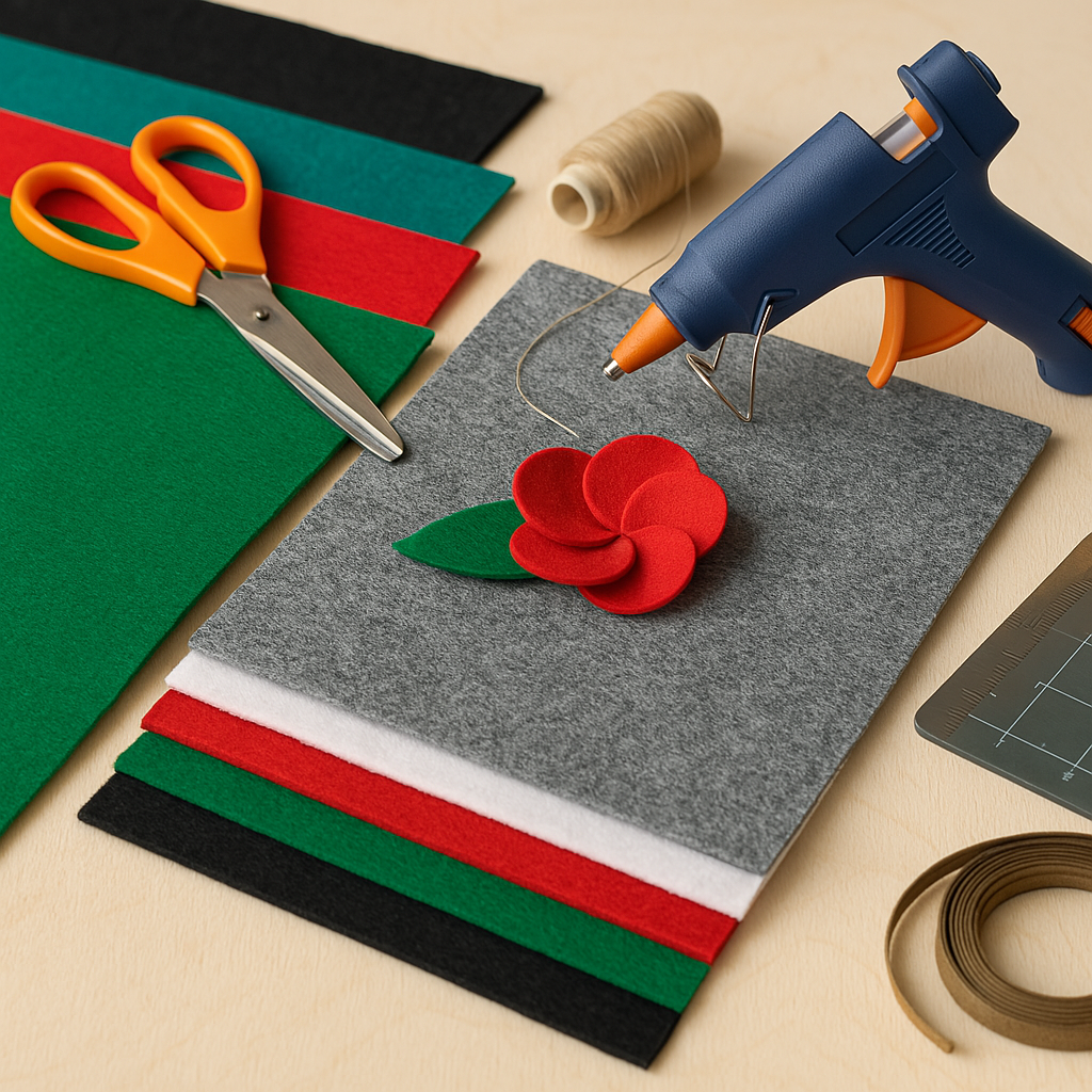 Acrylic Felt Sheets 9x12" – 3.2mm Thick Multi-Color Packs
