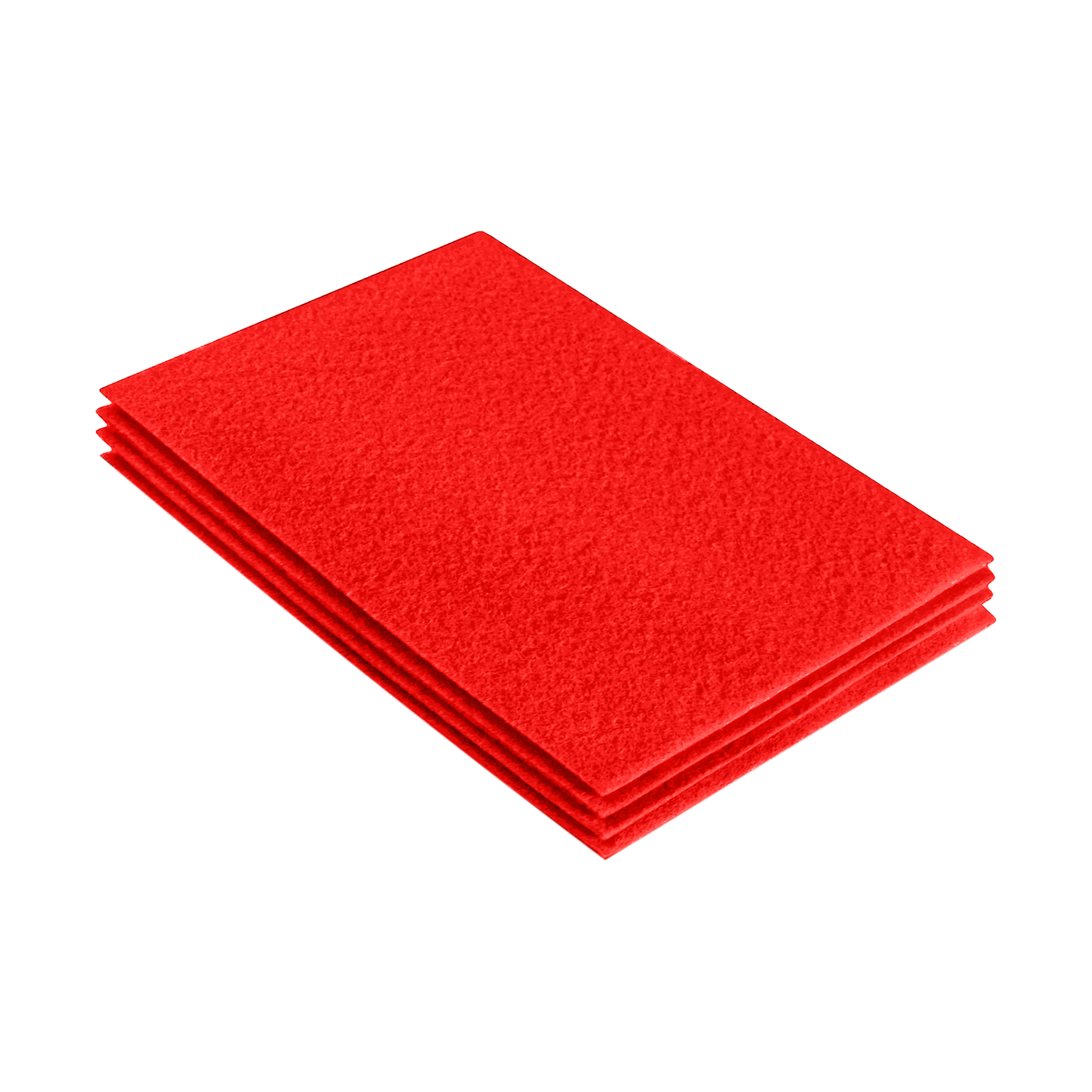 FabricLA Acrylic Felt 9"X12" Sheet Packs | Hot Orange