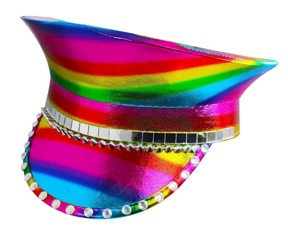 Rainbow Festival Captains Hat