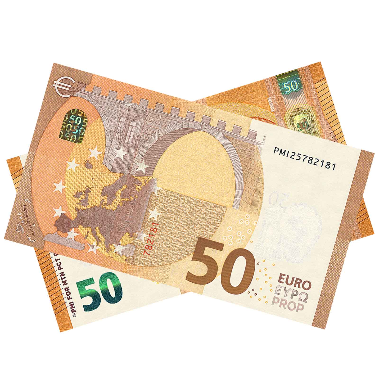 €50 Prop Euro Banknotes