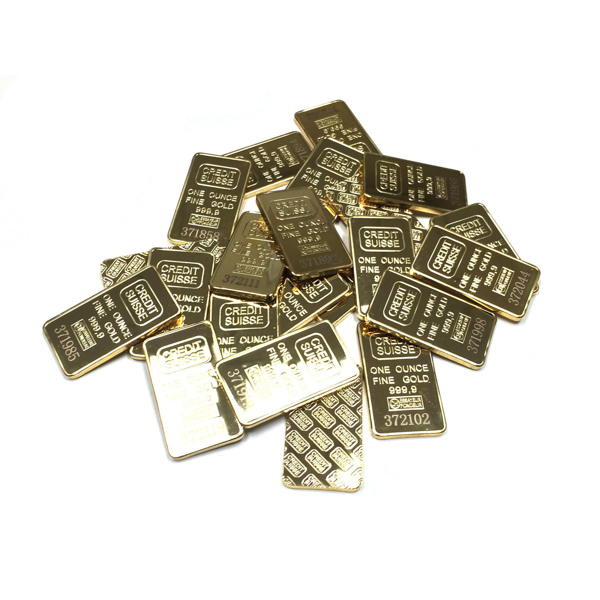 Gold Credit Suisse One Ounce Ingot Replica Prop