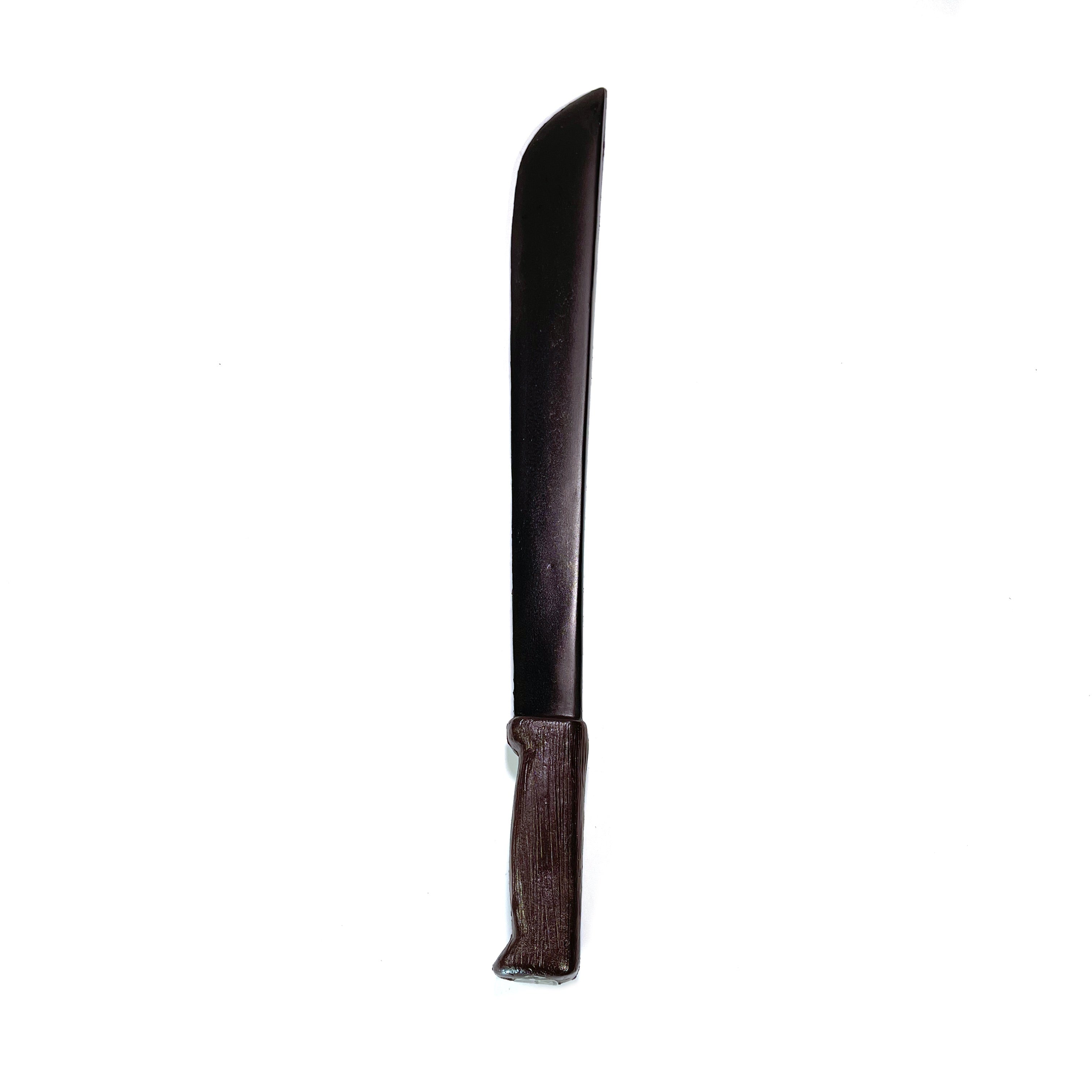 23 Inch Black Blade Jungle Machete Hand Axe Foam Rubber Prop