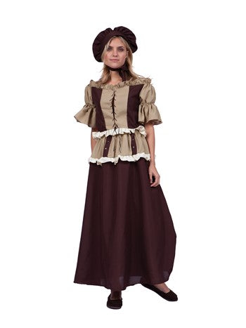 Womens Colonial Lady Costume