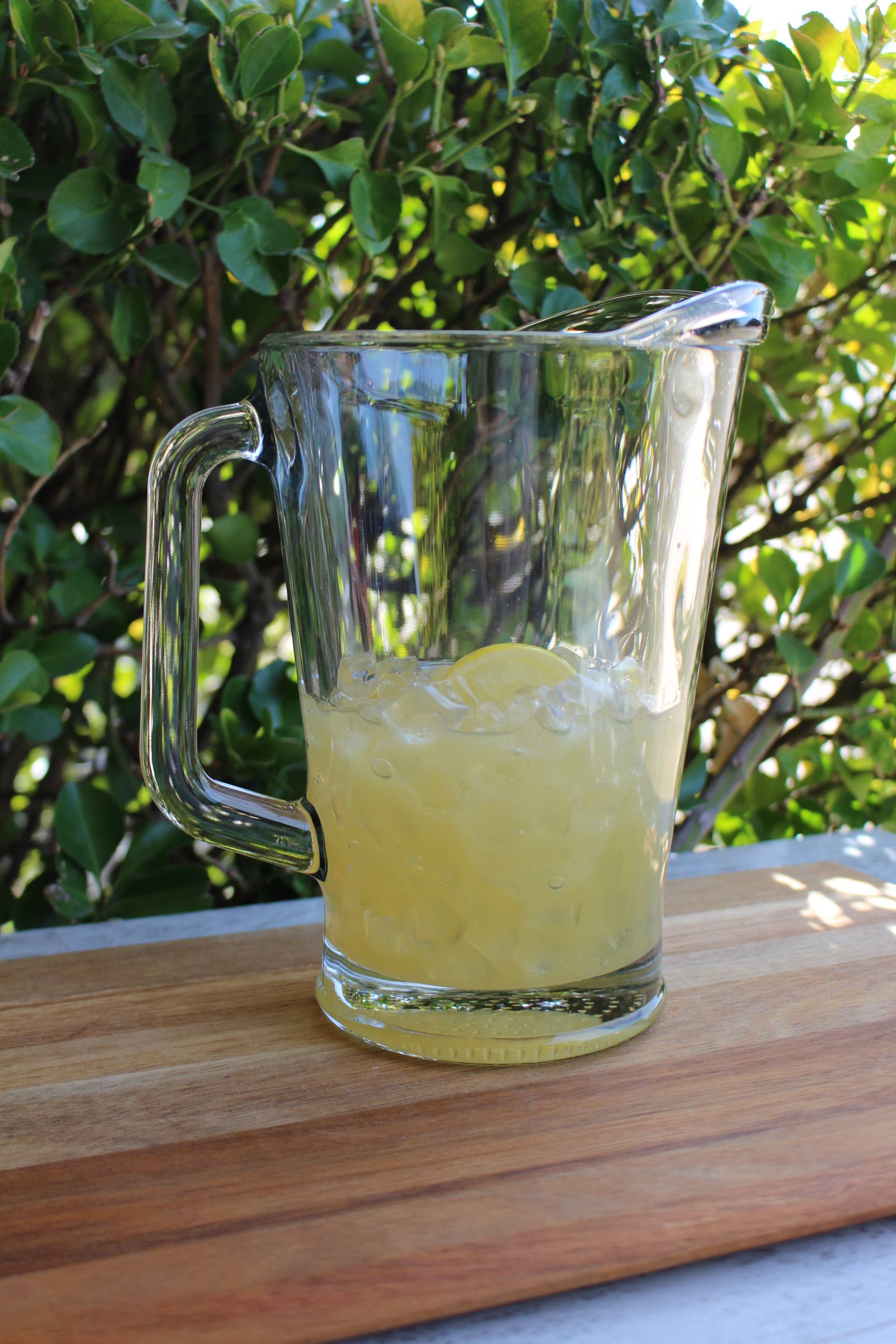 Fake Iced Lemonade Pitcher