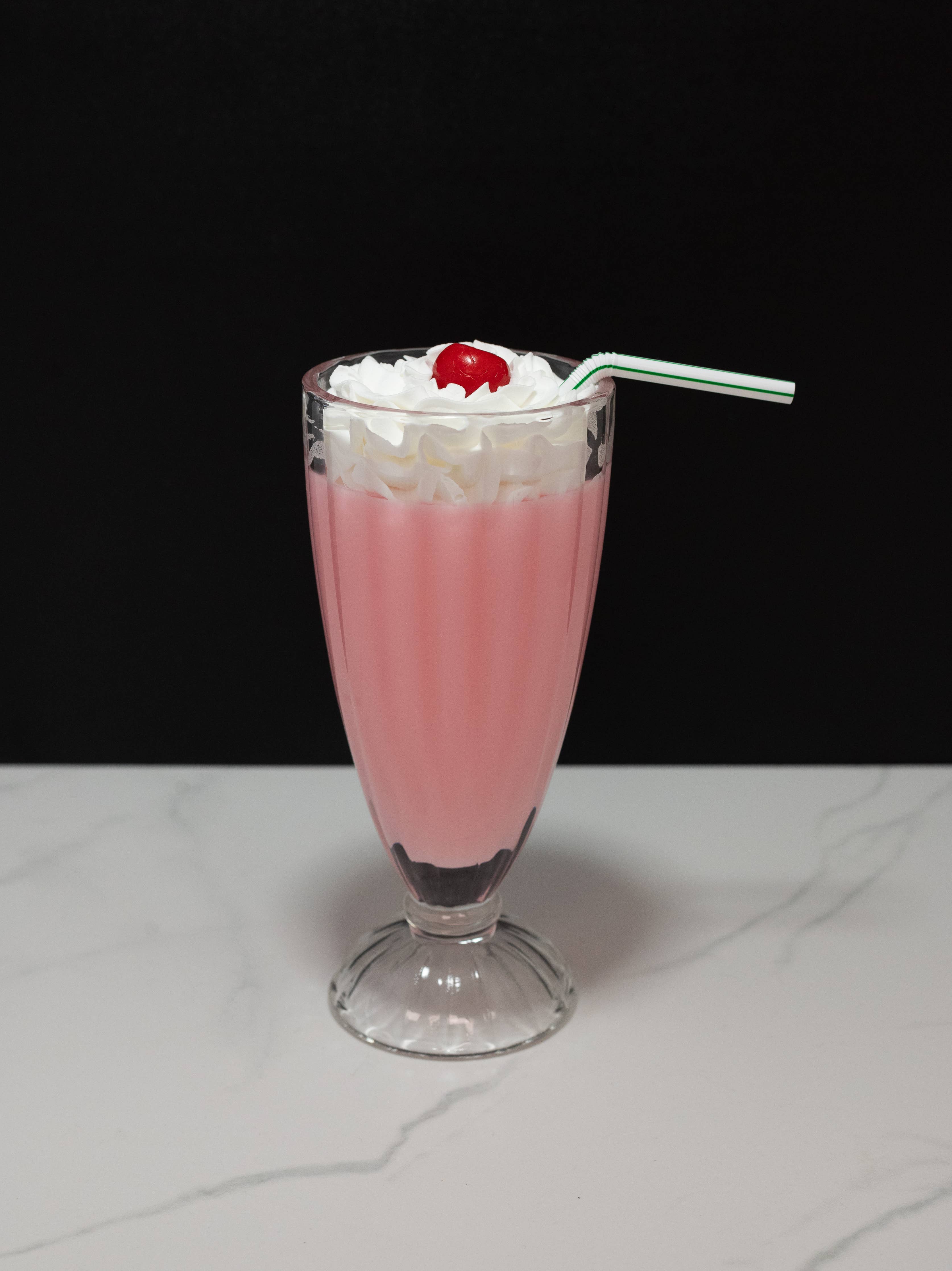 Fake Strawberry Milkshake