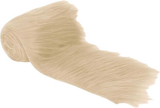 Faux Fur Fabric Trim Precut 6X60 Inch DIY Craft Costume Pack