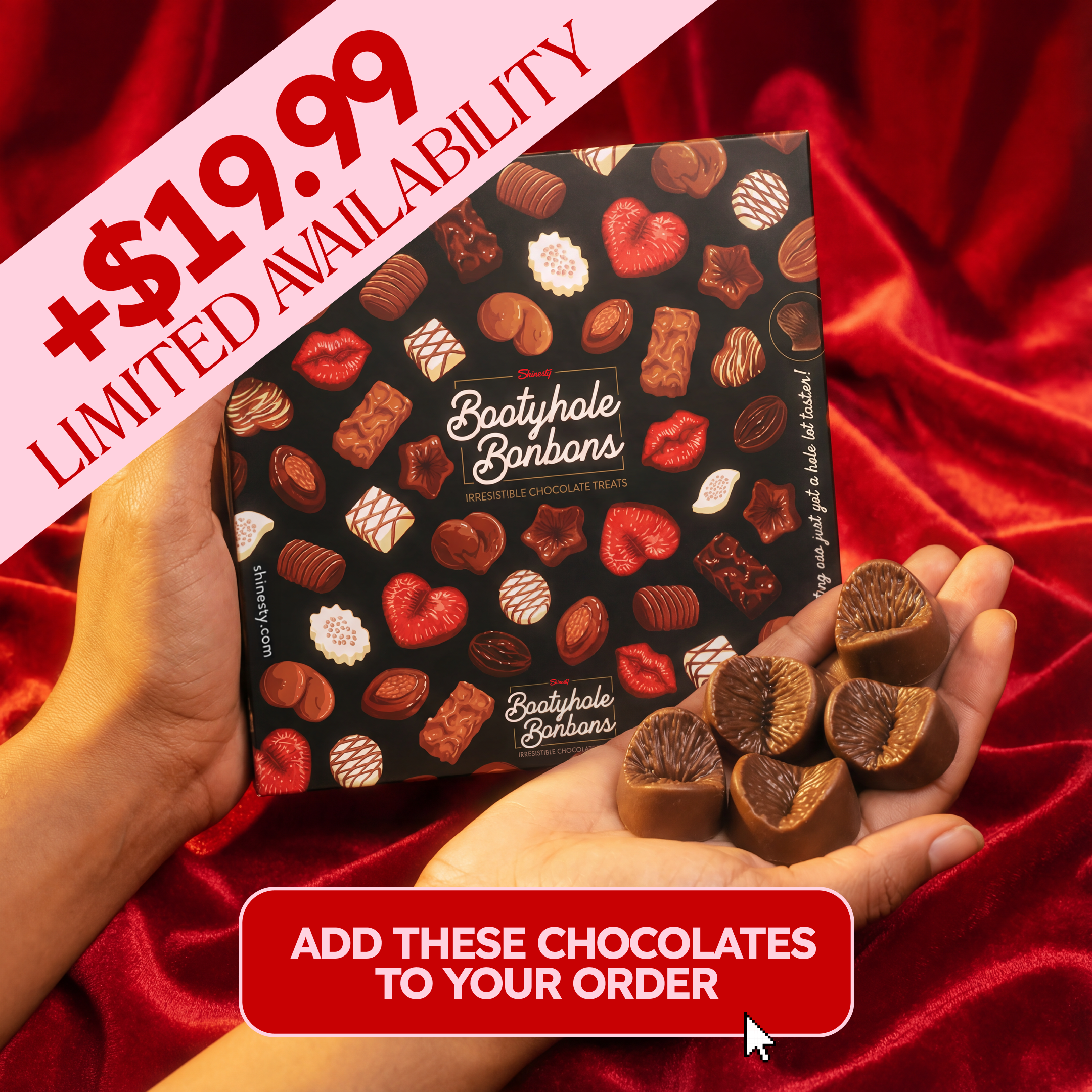 The Suckered In | Heart Lollipop Ball Hammock® Pouch Underwear