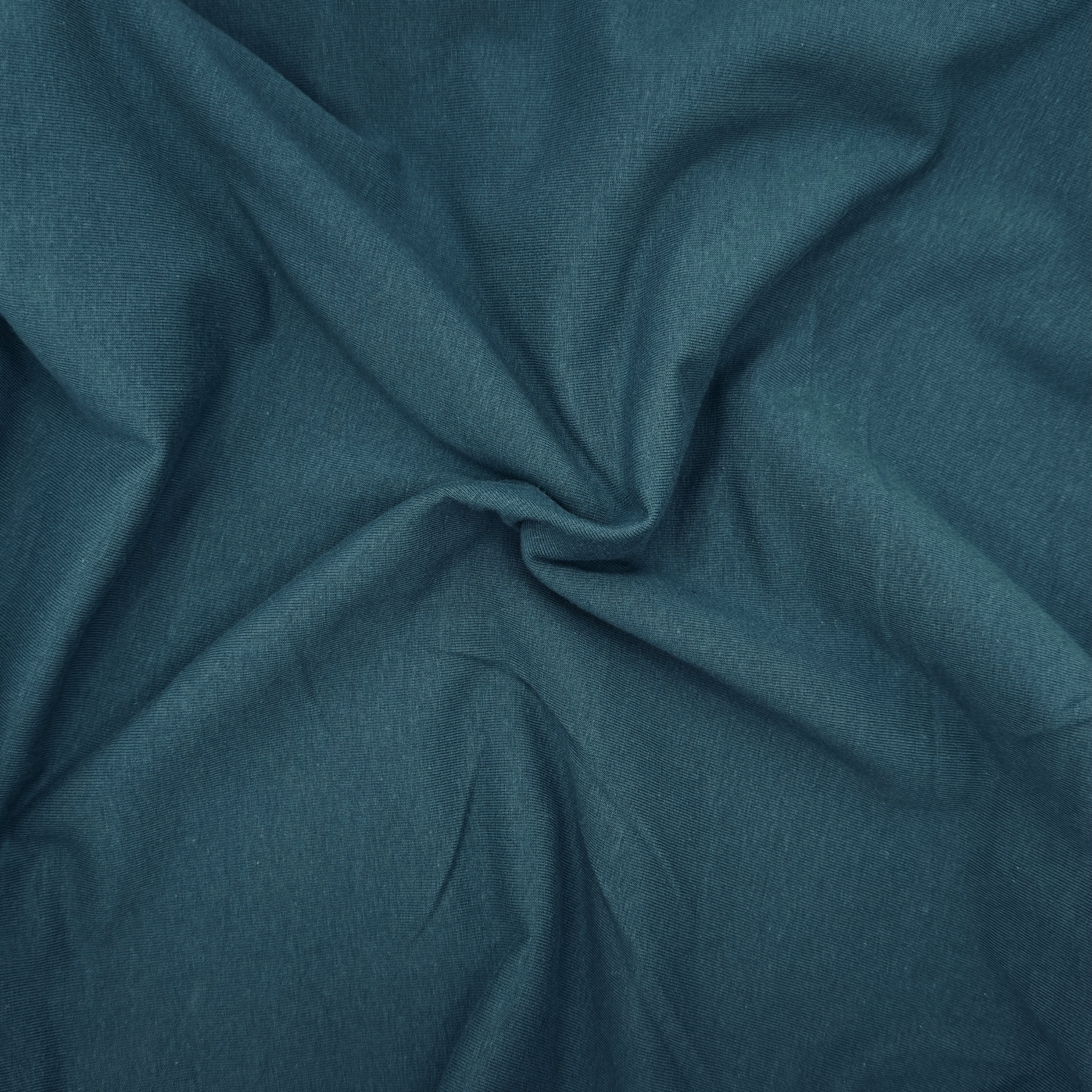 Cotton Spandex Jersey Knit Fabric – 10oz 4-Way Stretch | Dark Teal