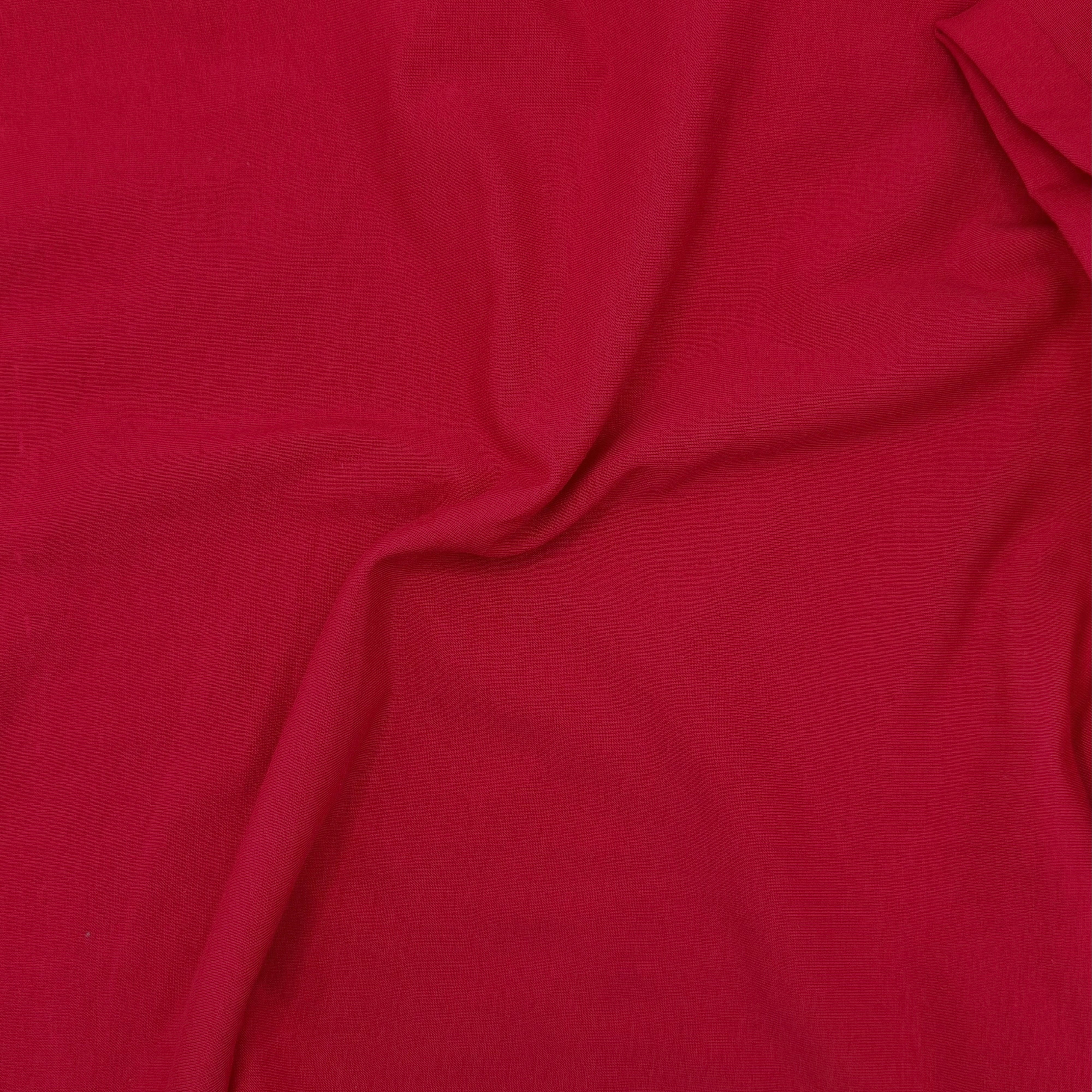 10 oz Cotton Spandex Jersey Knit Fabric – 4-Way Stretch | Red
