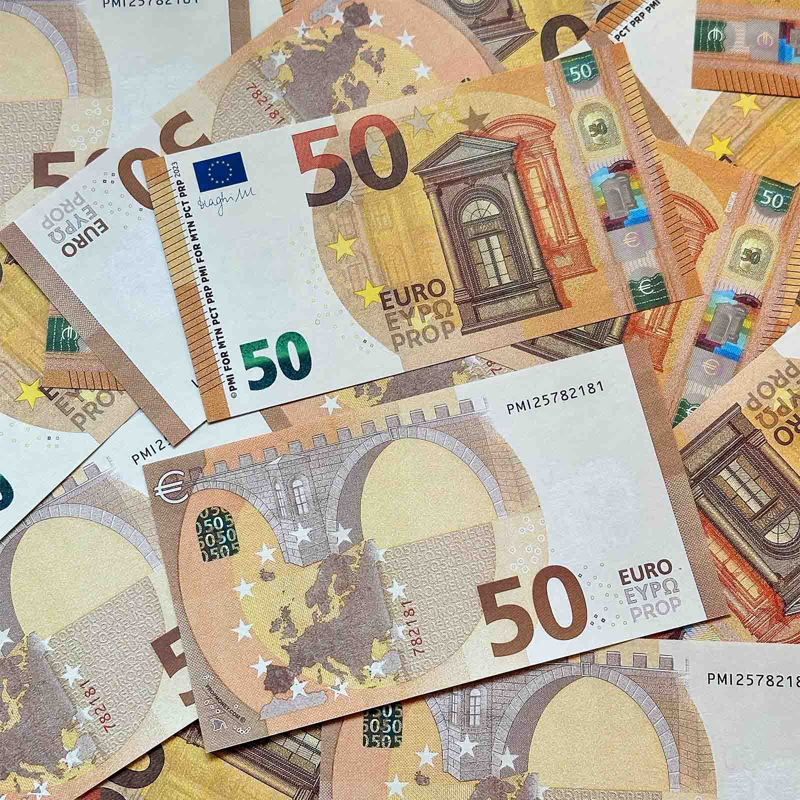 €50 Prop Euro Banknotes