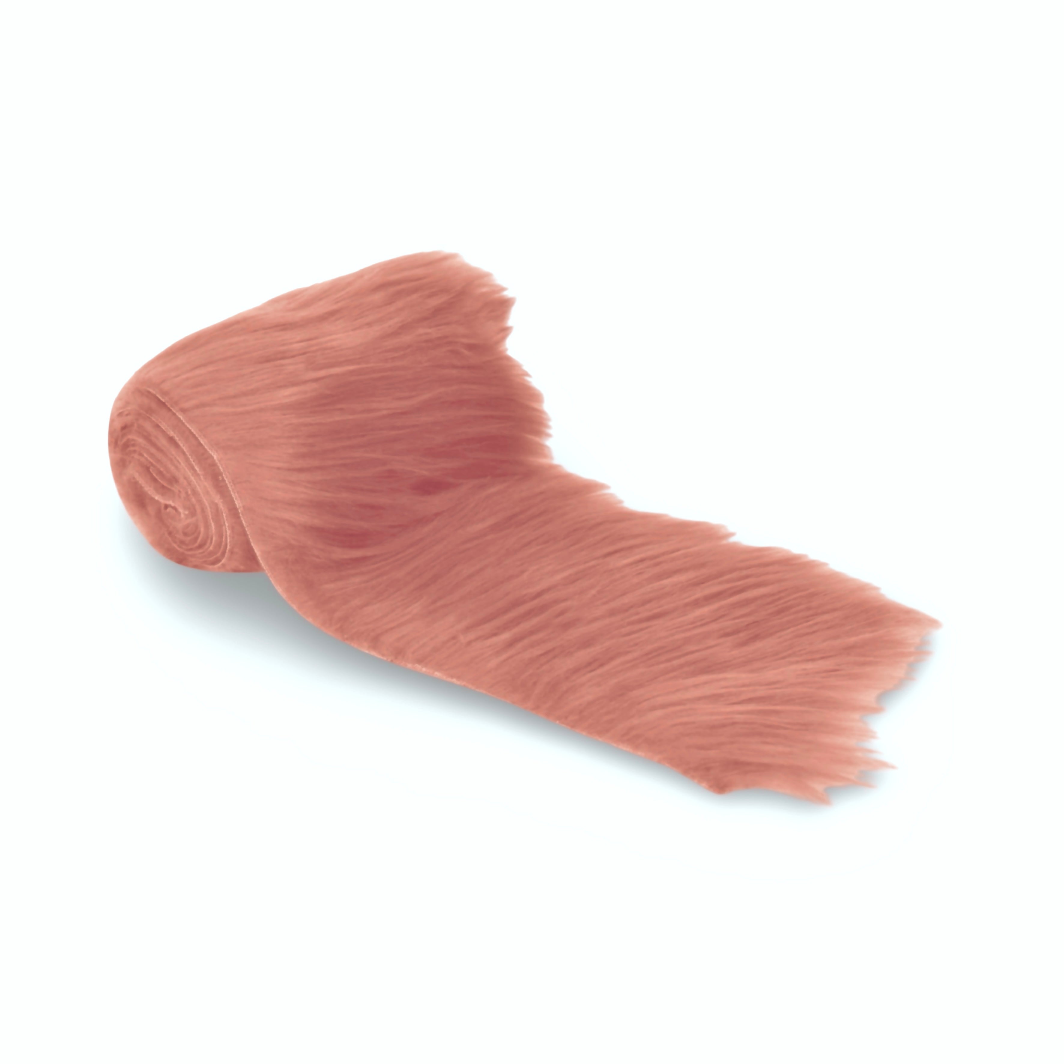 Faux Fur Fabric Trim for Crafting & Costumes - Mocha Mousse