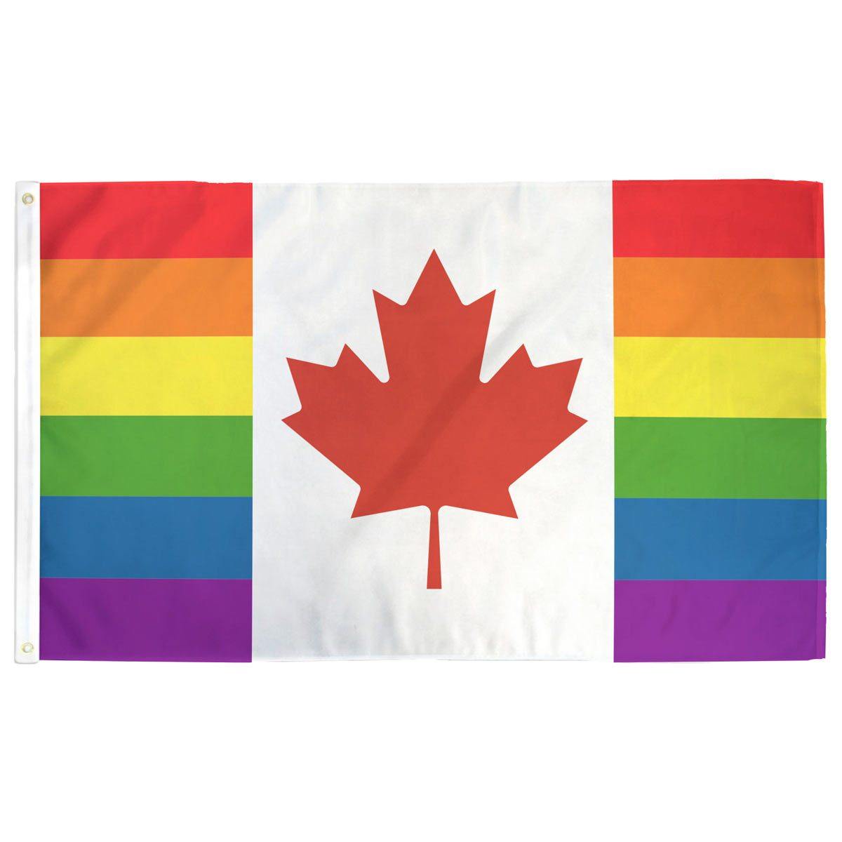 Canada Rainbow Flag