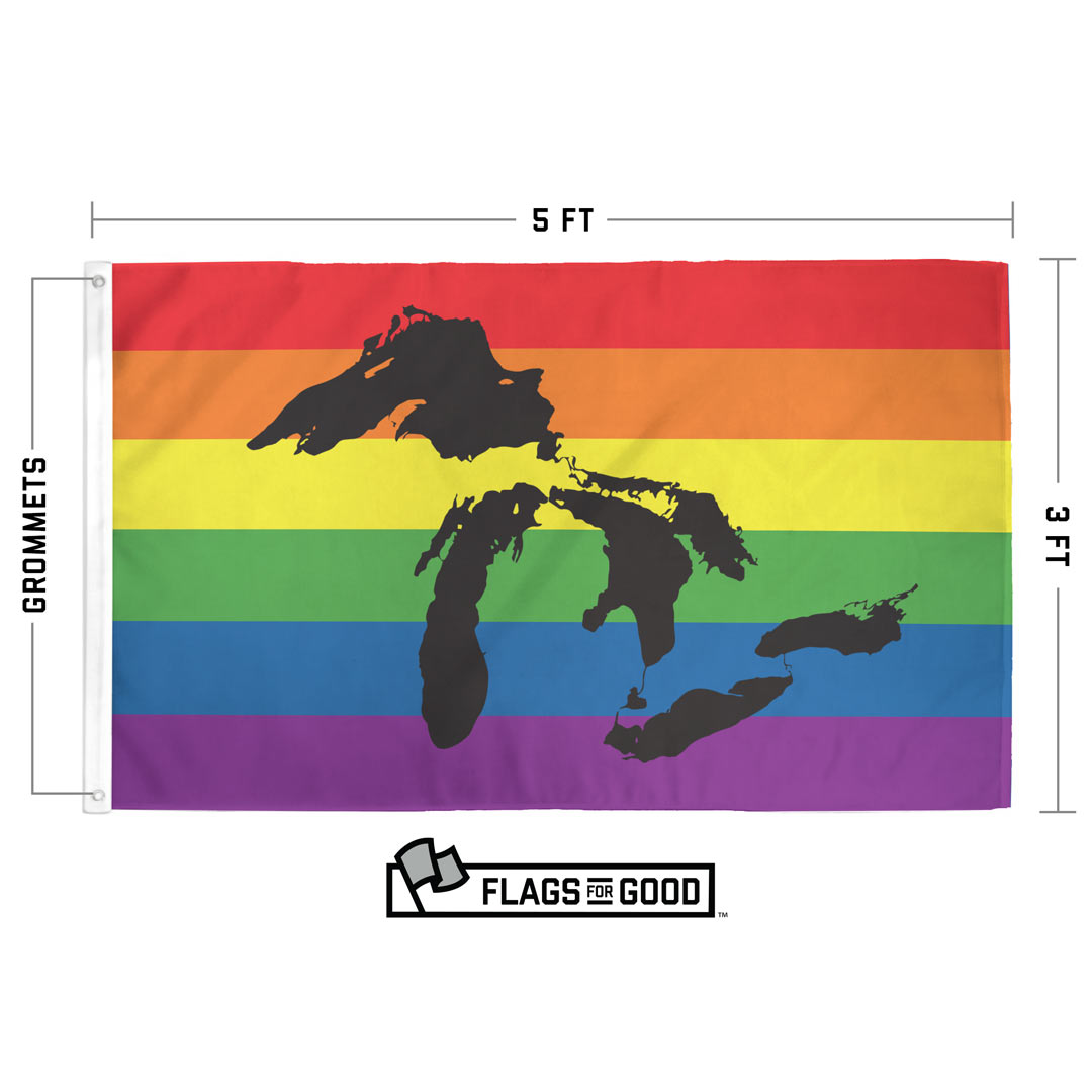 Great Lakes Pride Flag