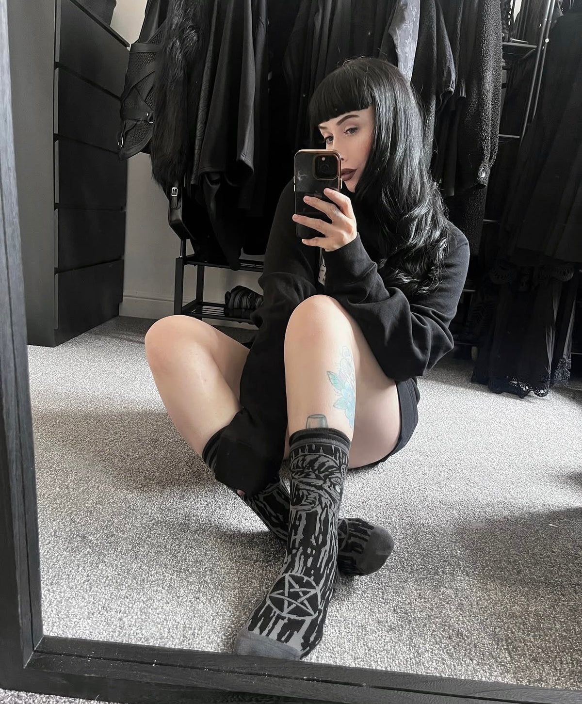 Demon Crew Socks