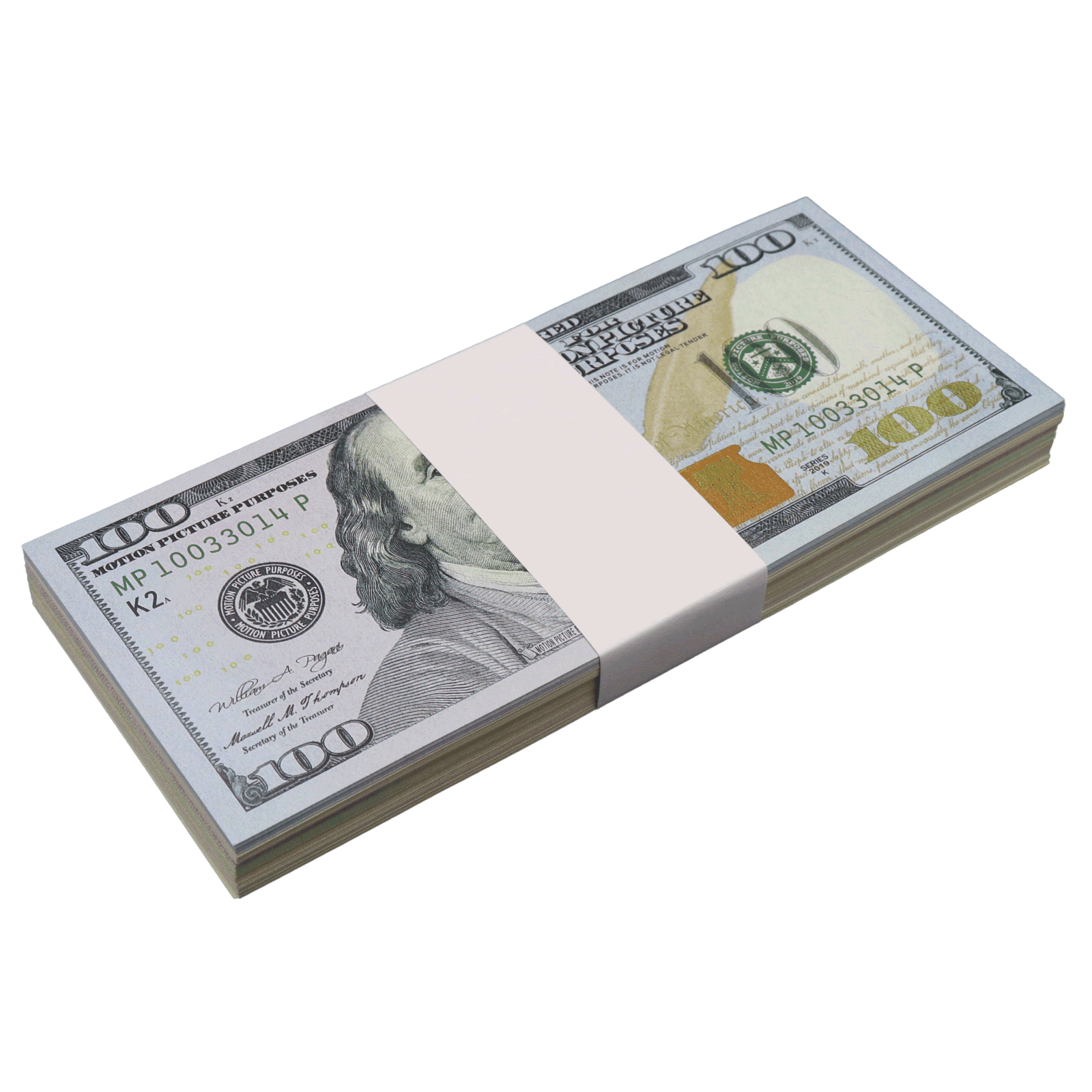 All Denomination Full Print New Series Mixed Bills Stack