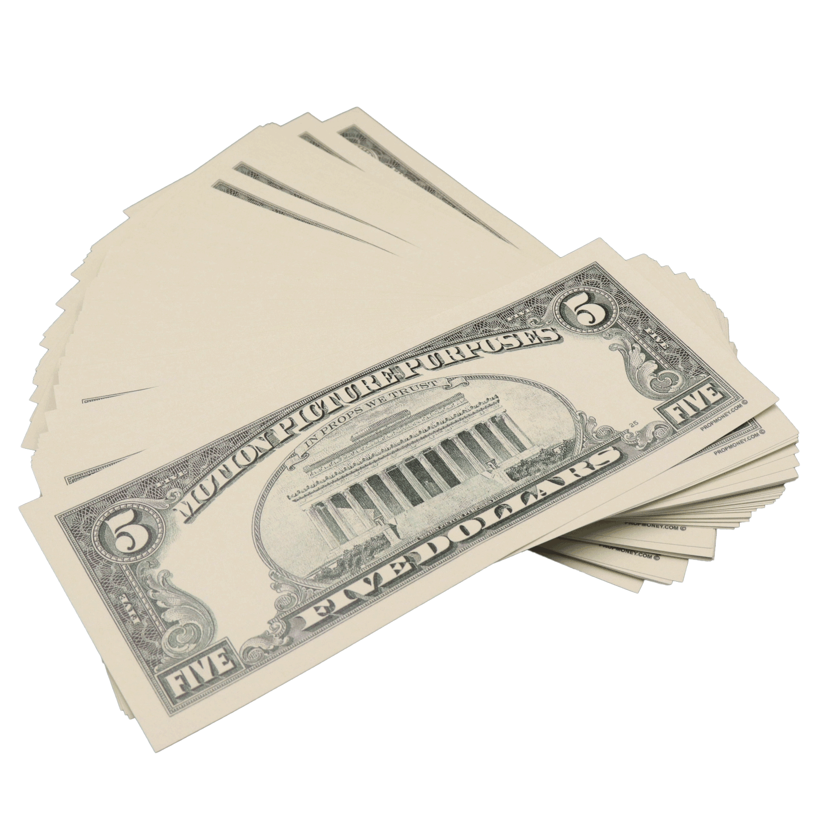 All Denomination Full Print 1990 Series Mixed Bills Stack