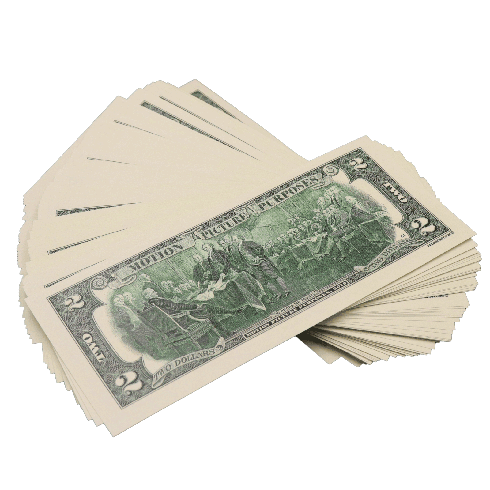 All Denomination Full Print 1990 Series Mixed Bills Stack