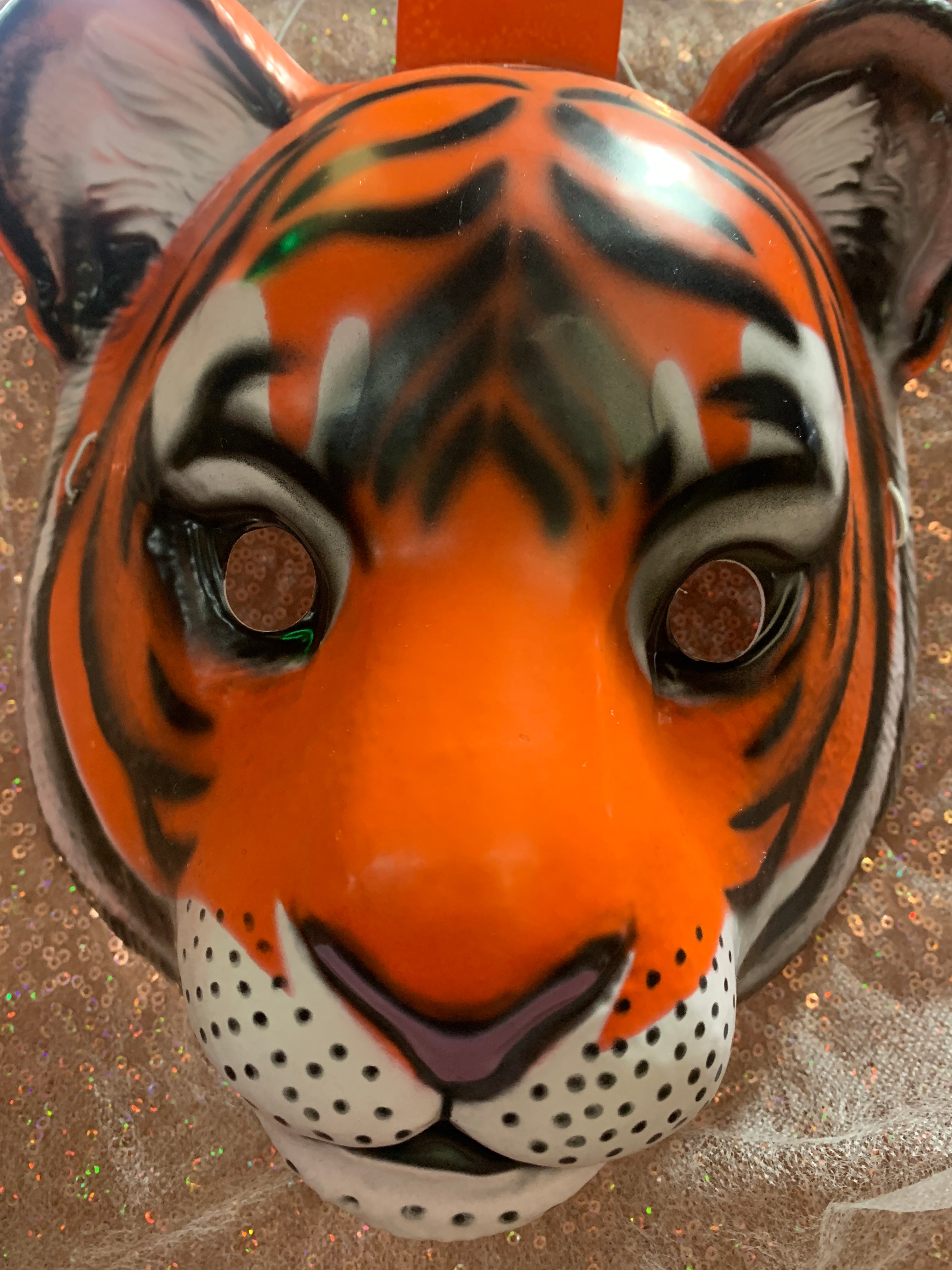 máscara de tigre