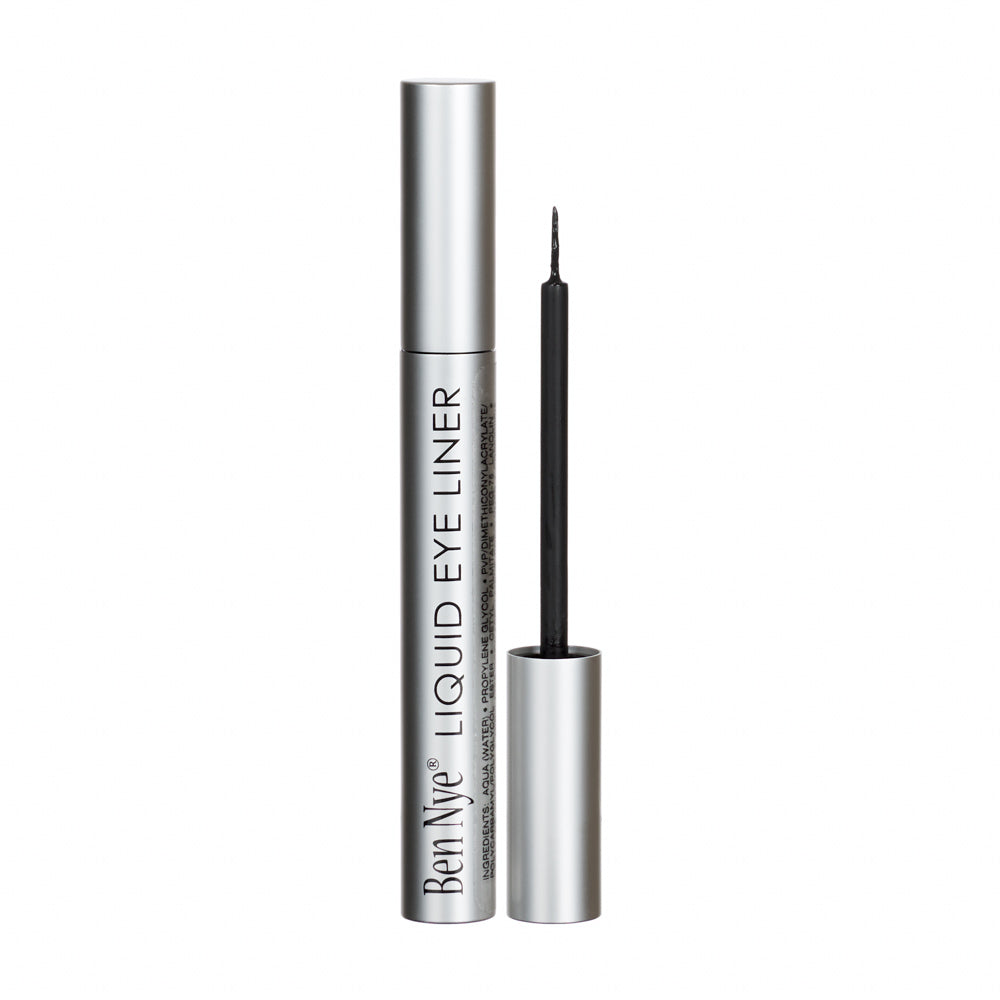 Ebony (Black) Liquid Eye Liner (Water Resistant) .38 fl. oz./11.3ml. - LE-1